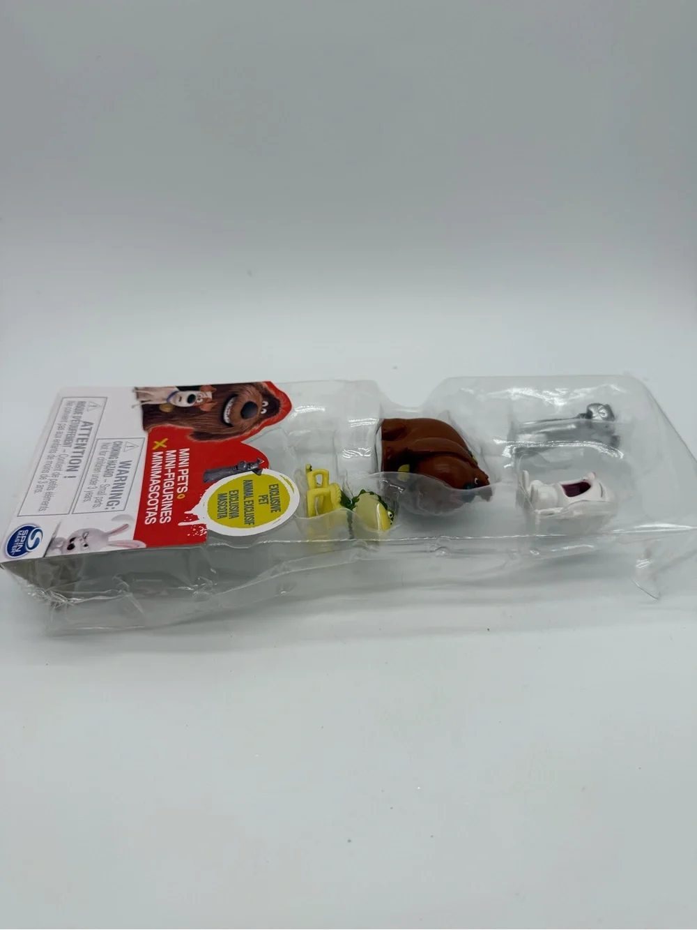 The Secret Life of Pets Mini Figures 4-Pack Silver Metallic Variant Max Snowball